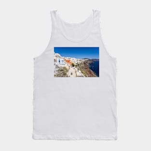 Santorini Caldera Panorama Tank Top